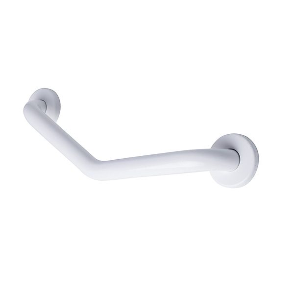 Boomerang grab Bar - White Finish