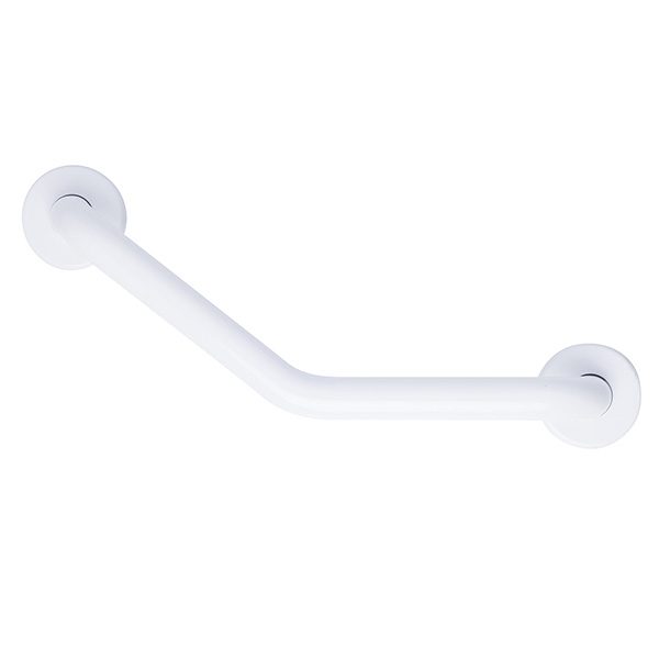 Boomerang grab Bar - White Finish