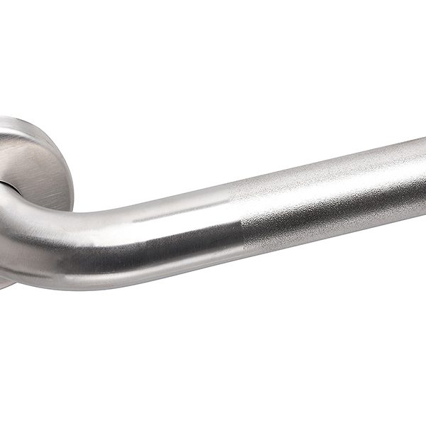 Horizontal Angled Grab Bar,PEENED finish