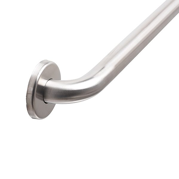 Horizontal Angled Grab Bar,SATIN finish