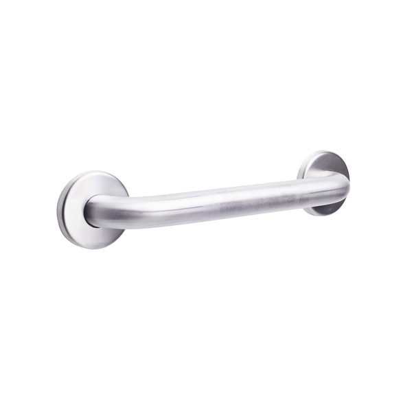 Straight Grab Bar, PEENED finish