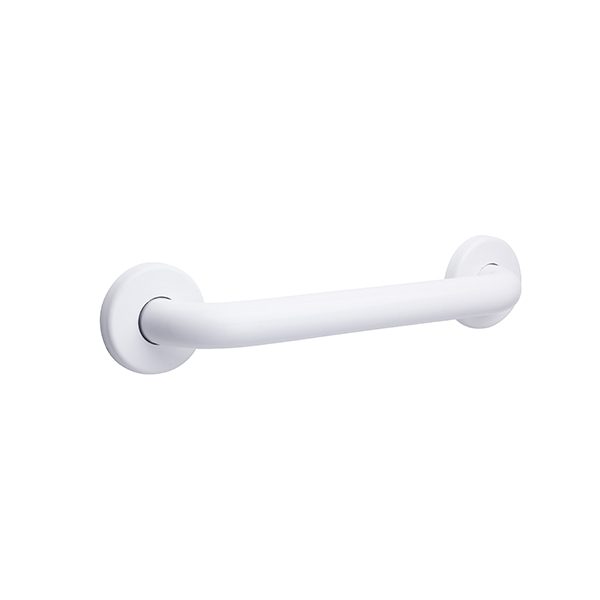 Straight Grab Bar, WHITE finish