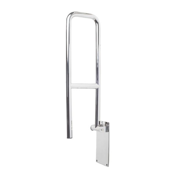 Swing Down/Flip Up Grab Bar,POLISHED finish