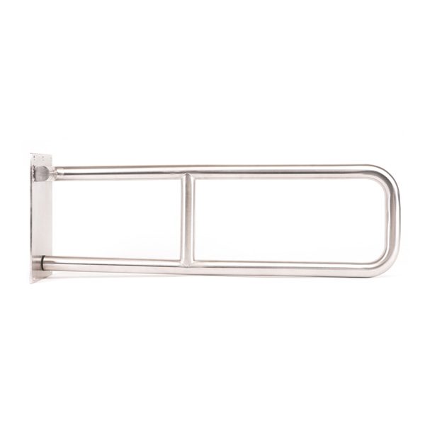 Swing Down/Flip Up Grab Bar, SATIN finish