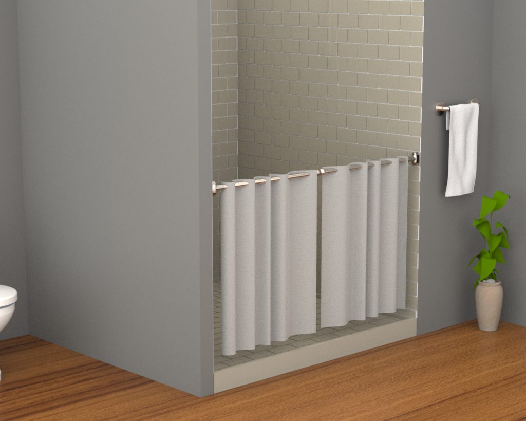 Caregiver Shower Rod CSI Bathware