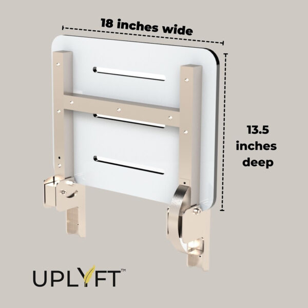 Uplyft Rectangle Wall Mount Shower Seat - Image 11