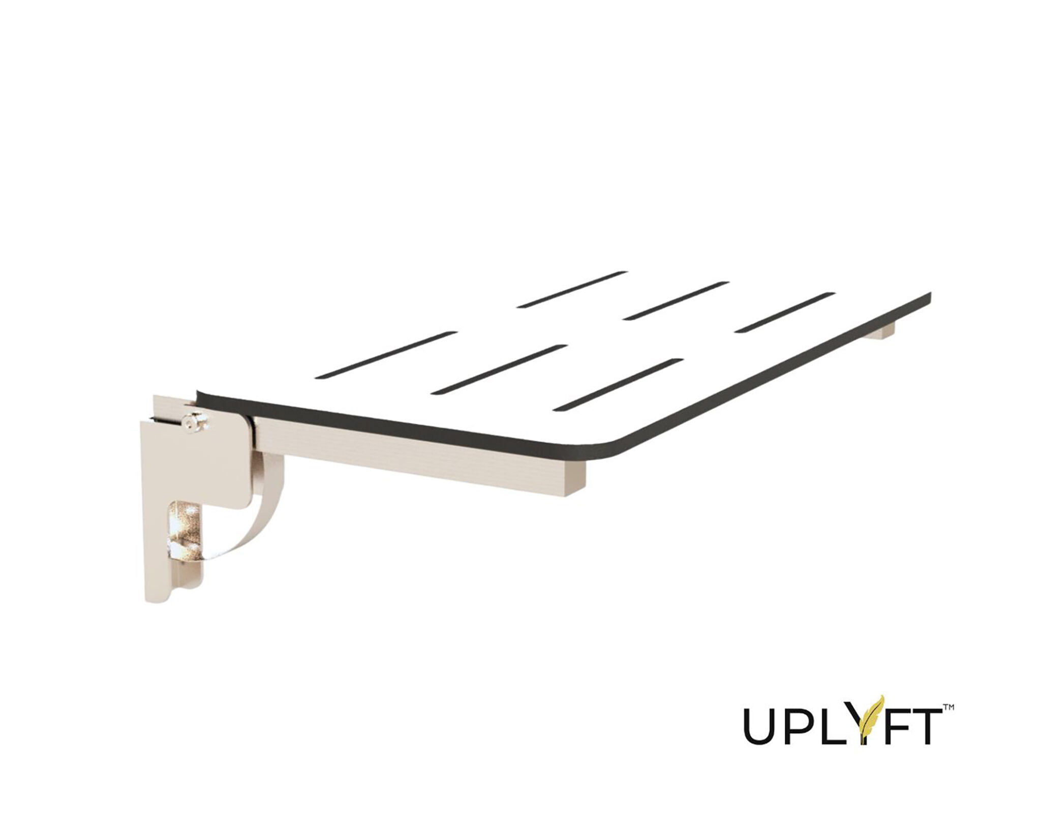 Uplyft Rectangle Wall Mount Shower Seat CSI Bathware