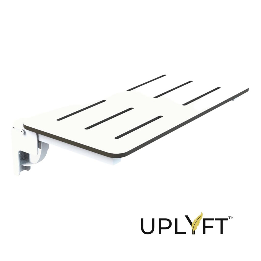 Uplyft Rectangle Wall Mount Shower Seat CSI Bathware