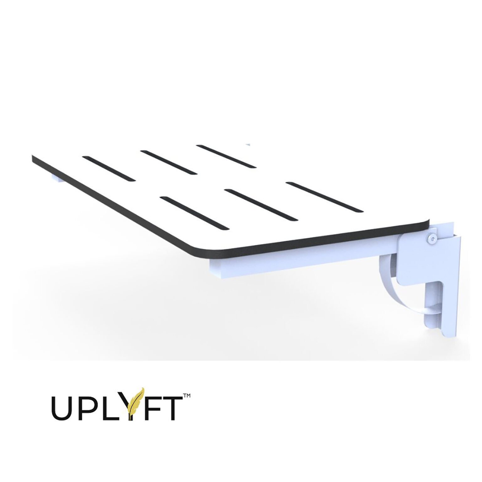 Uplyft Rectangle Wall Mount Shower Seat CSI Bathware
