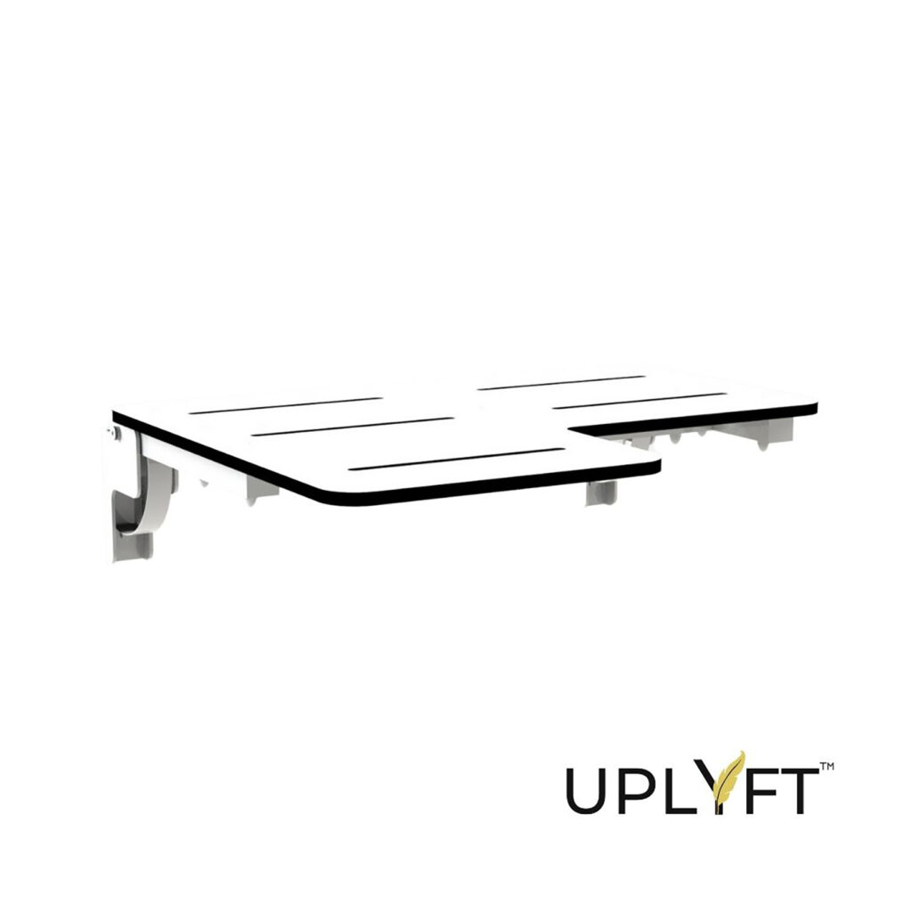 Uplyft LShaped Wall Mount Shower Seat CSI Bathware